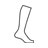 Knee High Sock Height Icon